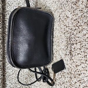 Coach Hadley Mini Crossbosy Black Leather